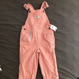 Oshkosh B'gosh Jersey-Lined Corduroy Overalls